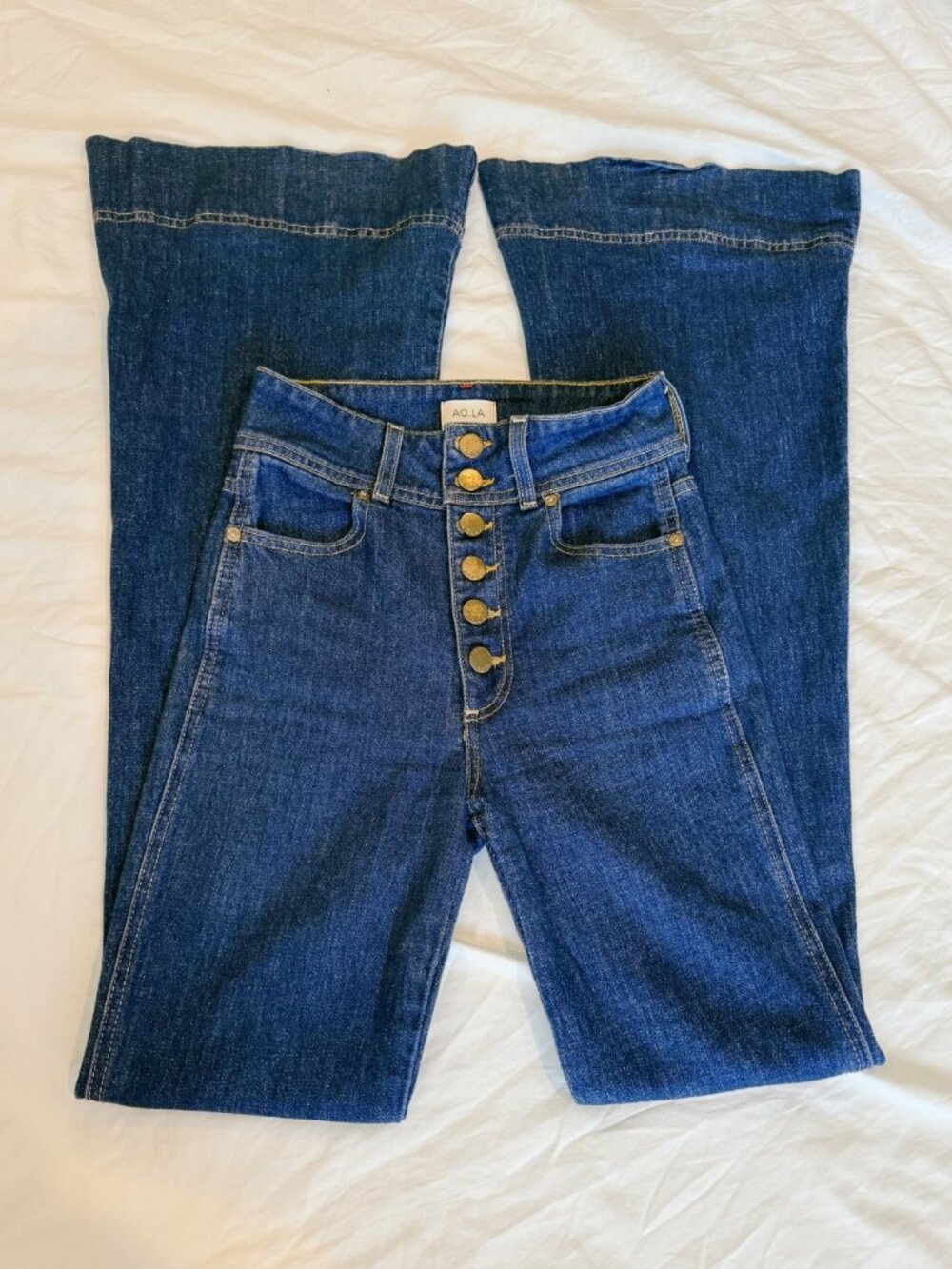 Alice + Olivia High Rise Flares